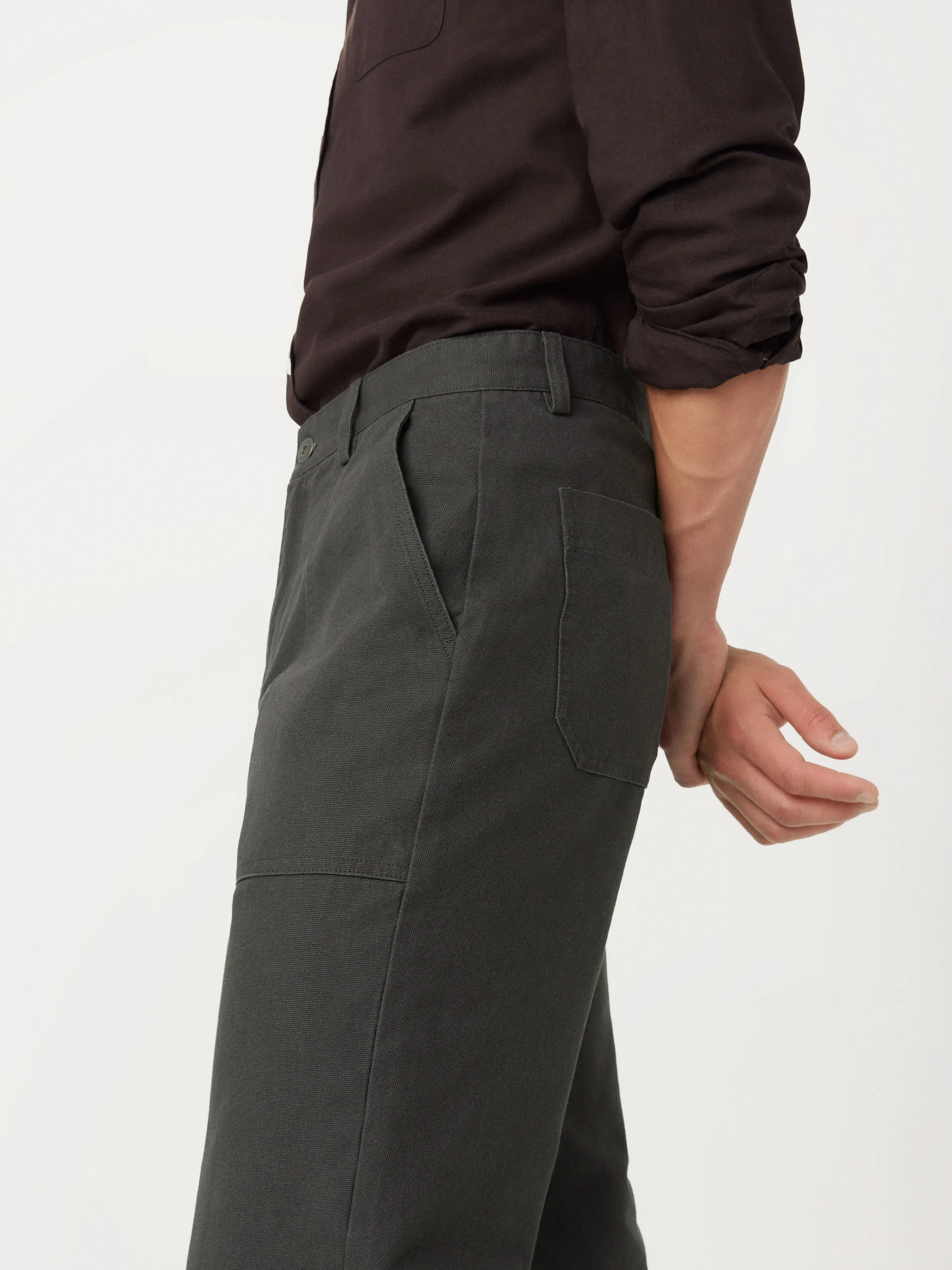 The Joey Fatigue Pant in Dark Grey