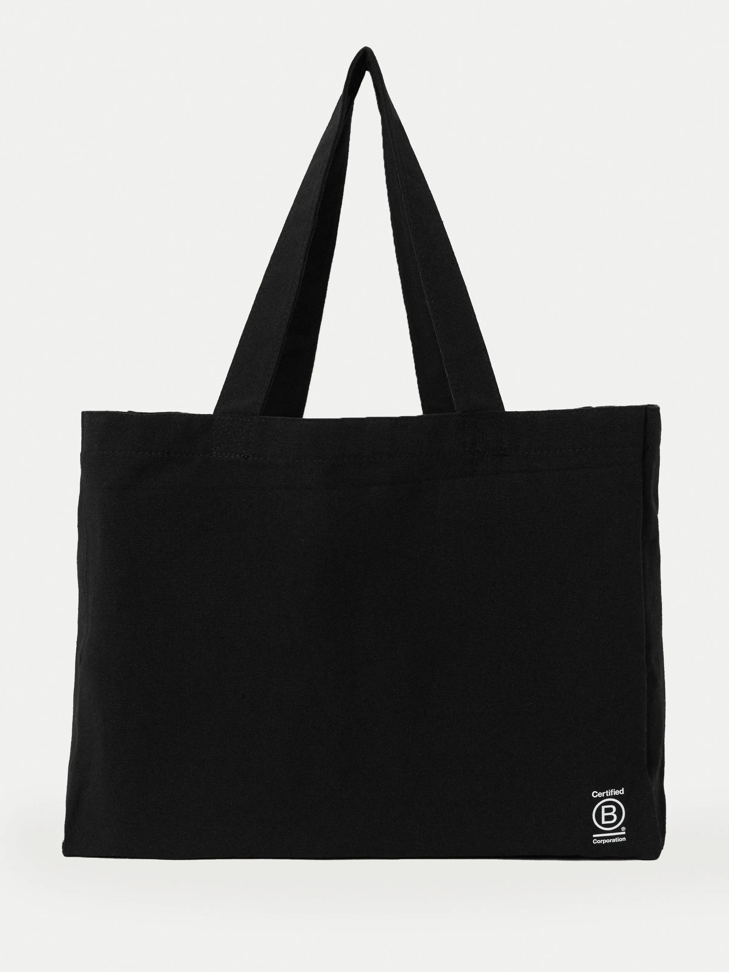 The Large Frank And Oak Tote Bag in Black