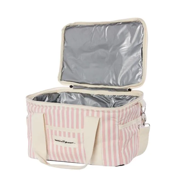 The Premium Cooler Bag - Pink Stripe