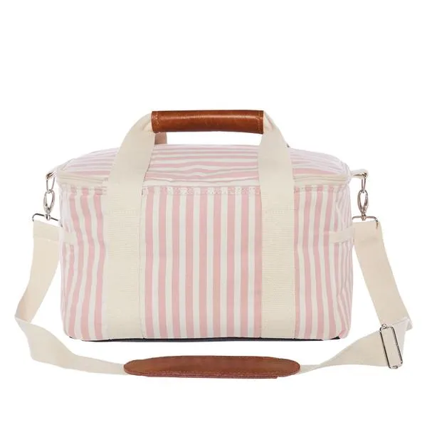 The Premium Cooler Bag - Pink Stripe