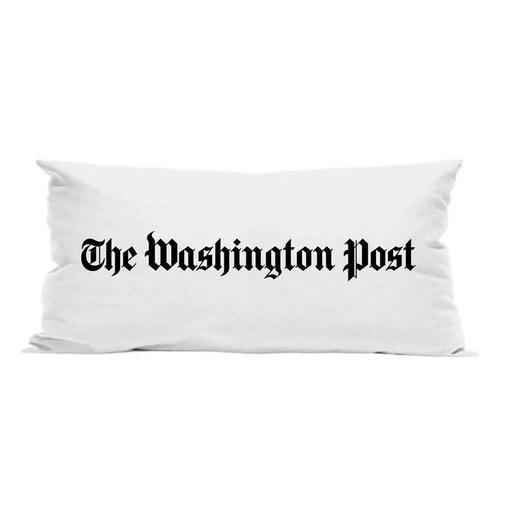 The Washington Post Lumbar Pillow