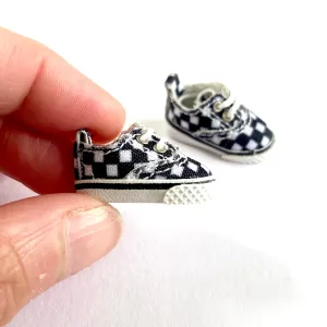 Tiny Doll trainers canvas doll shoes OB11  1/12 scale