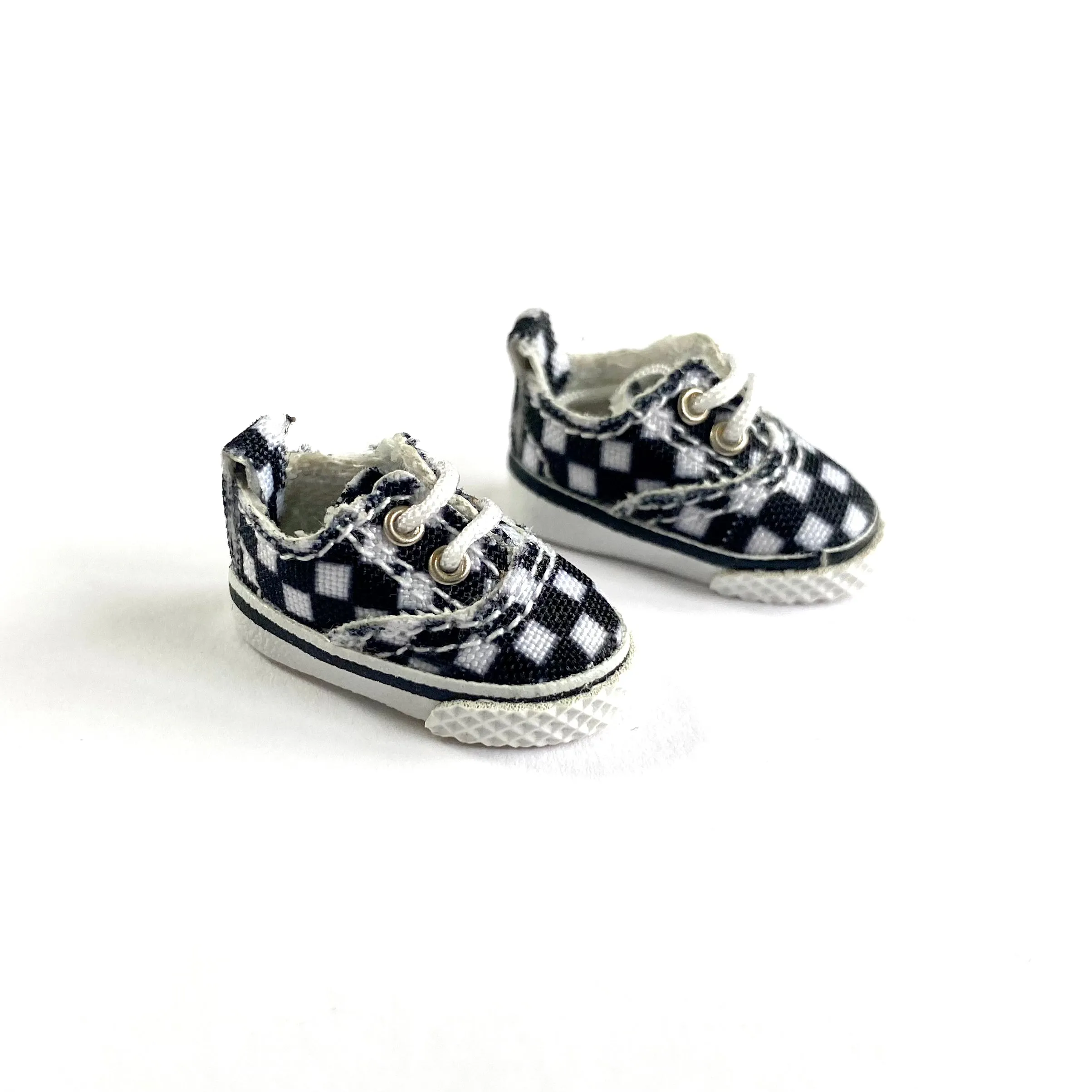 Tiny Doll trainers canvas doll shoes OB11  1/12 scale