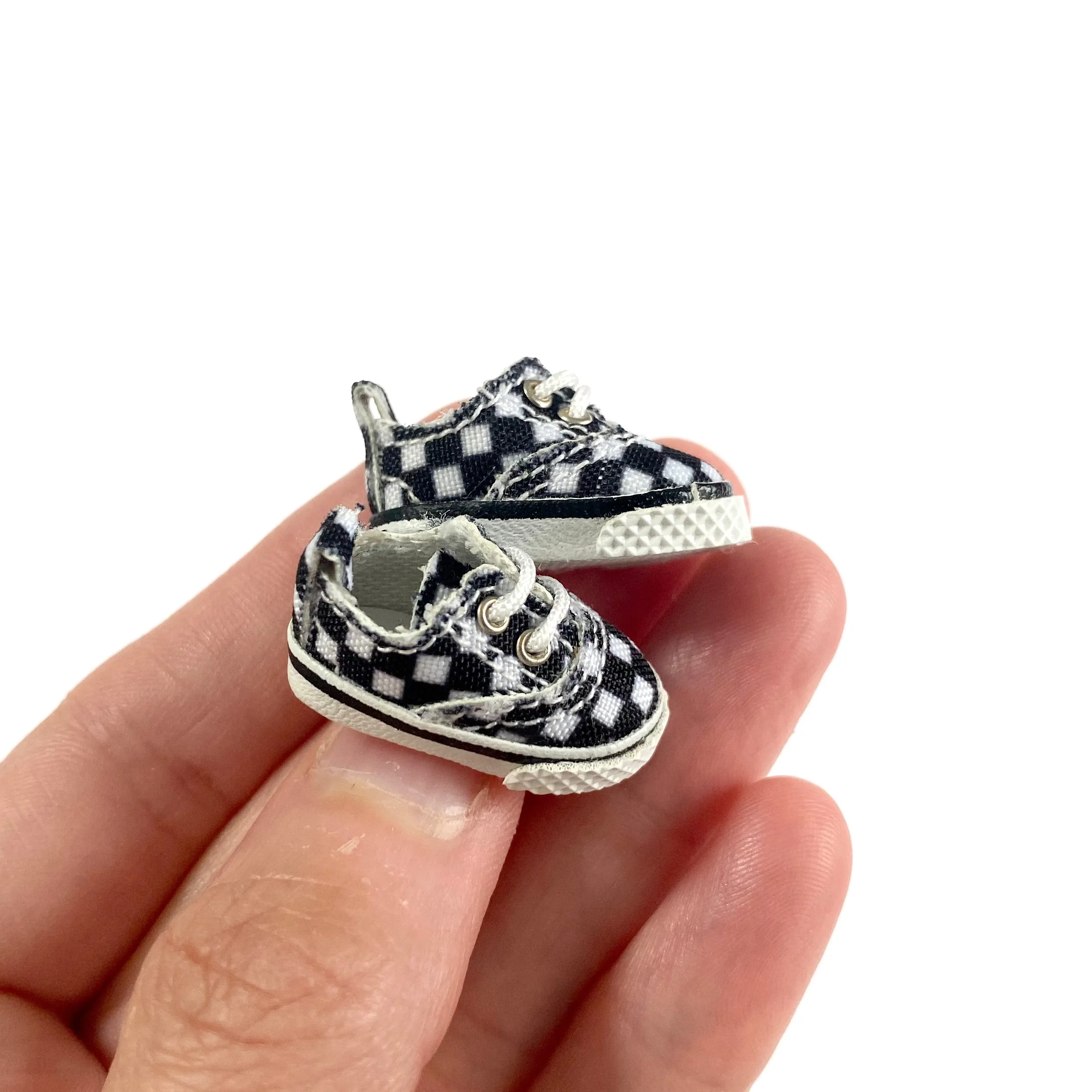 Tiny Doll trainers canvas doll shoes OB11  1/12 scale