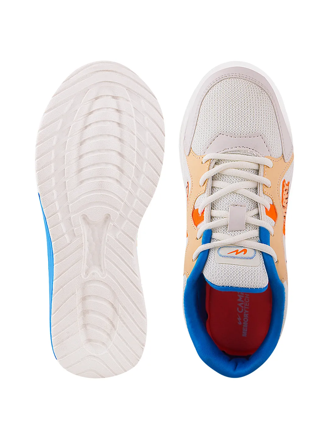 TOM JR Off White Child Sports Shoes