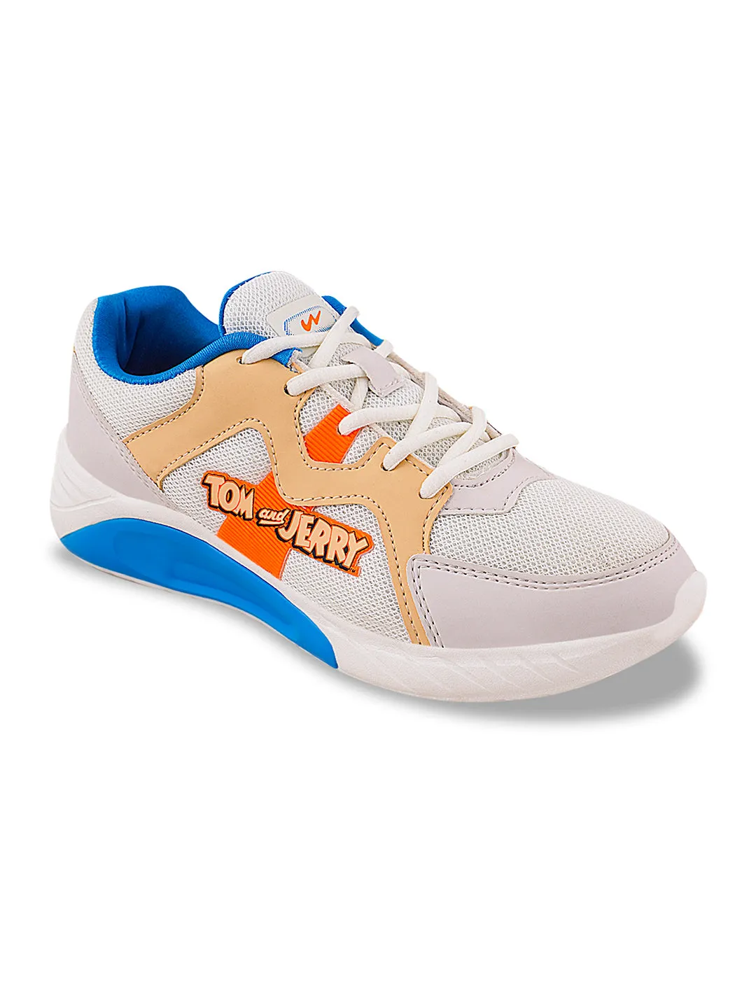 TOM JR Off White Child Sports Shoes