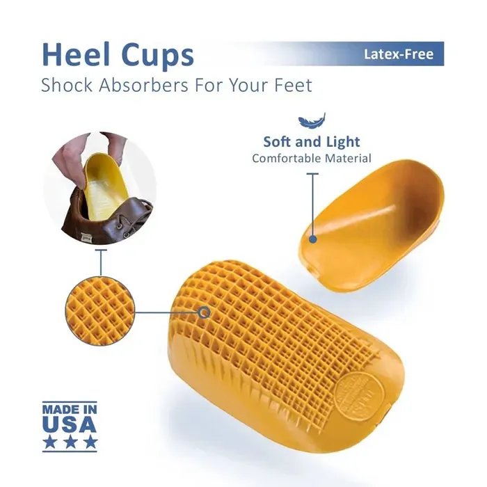 TULI'S Heel Cups / Classic - all purpose shock absorbers for your feet