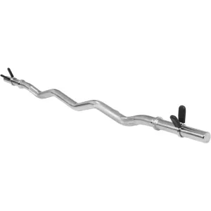 Unboxed Deal - EZ Curl Bar 120cm - Springlock Collars - Chrome