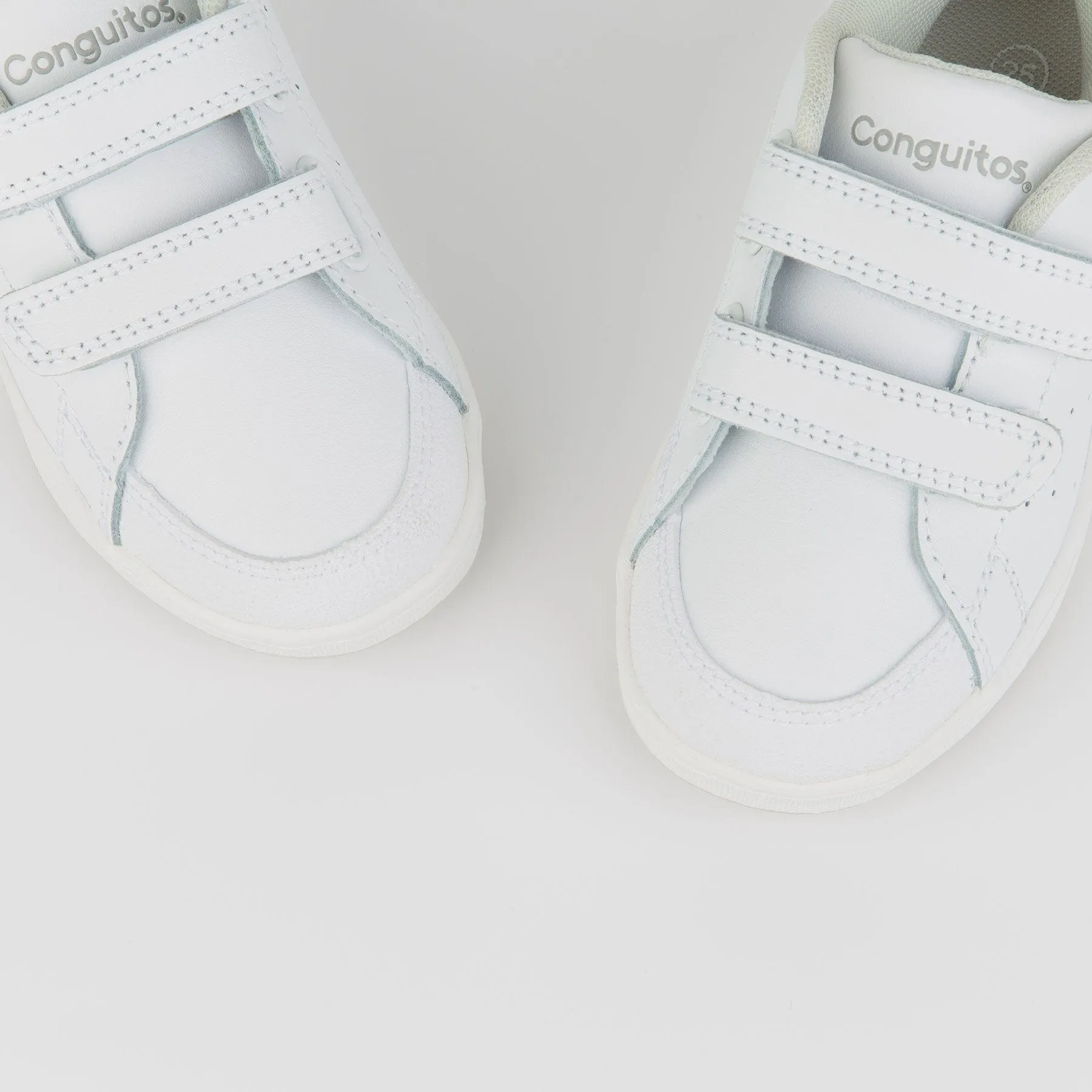 Unisex White Washable Leather Trainers