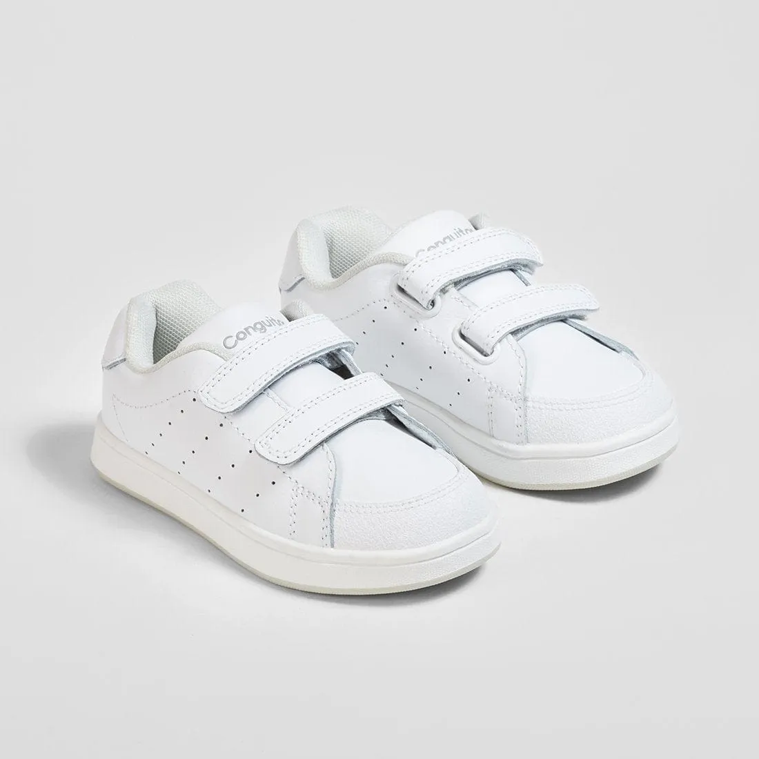 Unisex White Washable Leather Trainers