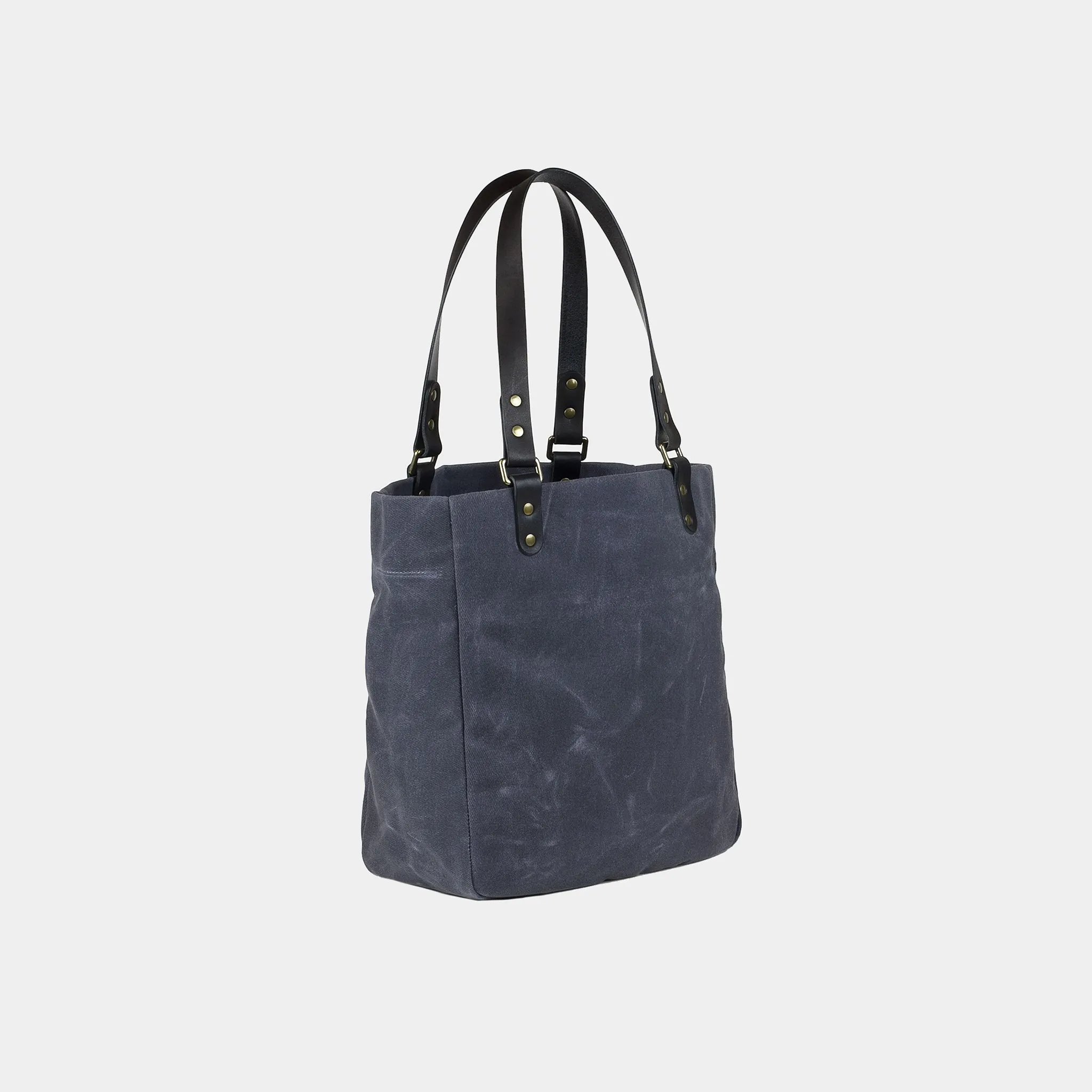 Utility Waxed Canvas Tote Bag