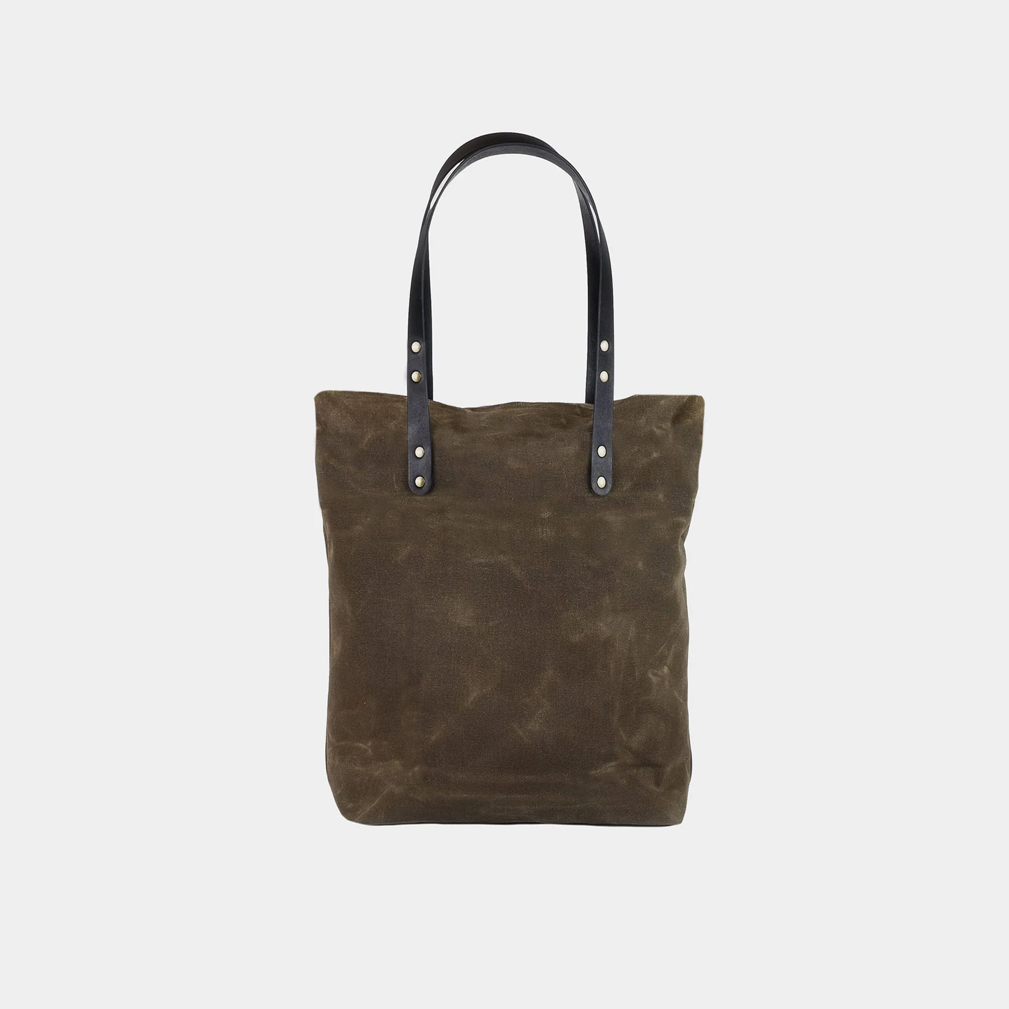 Utility Waxed Canvas Tote Bag