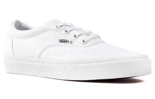 Vans Doheny VN0A3MVZW42 Women's White Canvas Low Top Skateboard Shoes KHO155