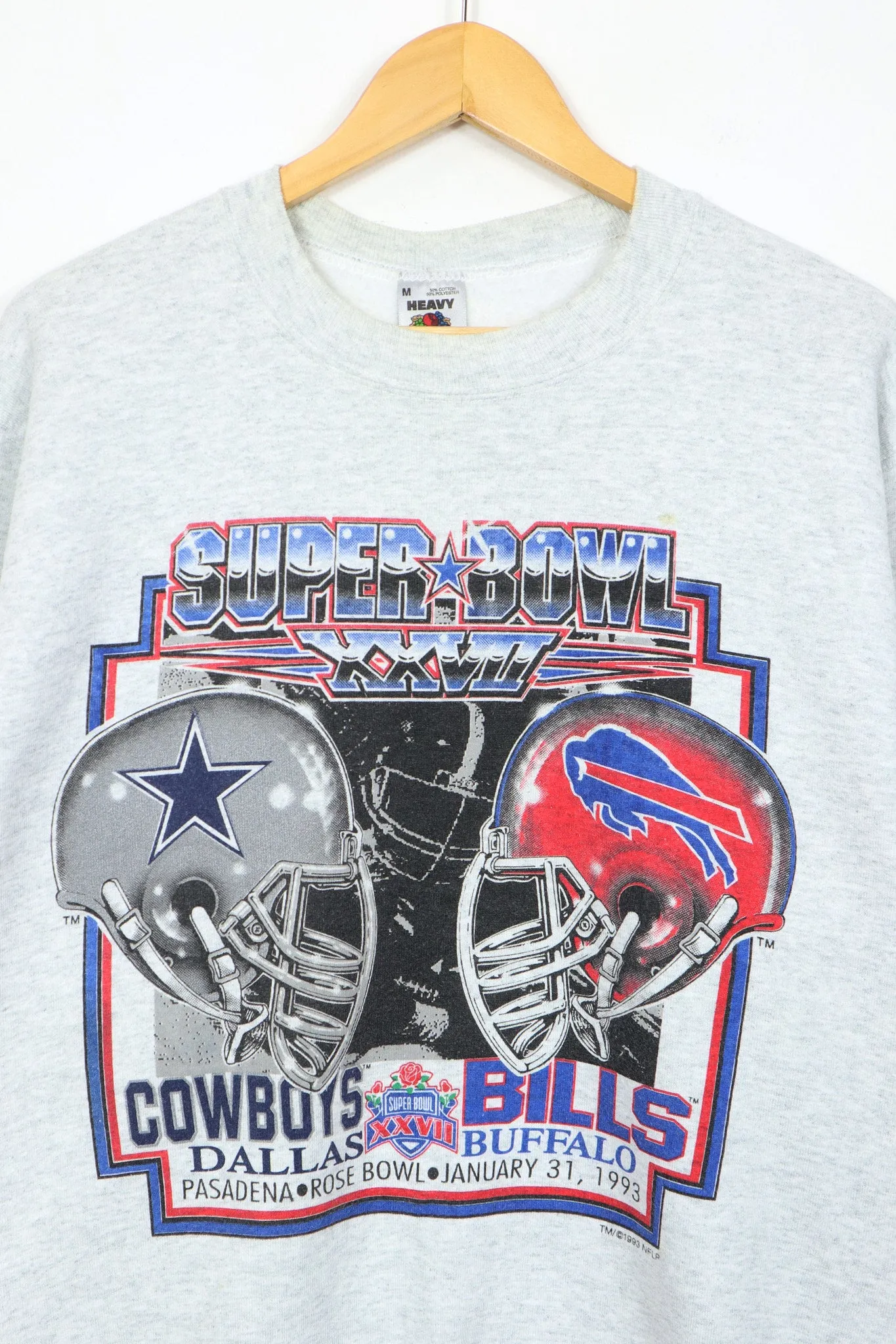 Vintage 1993 Super Bowl XXVII Crewneck