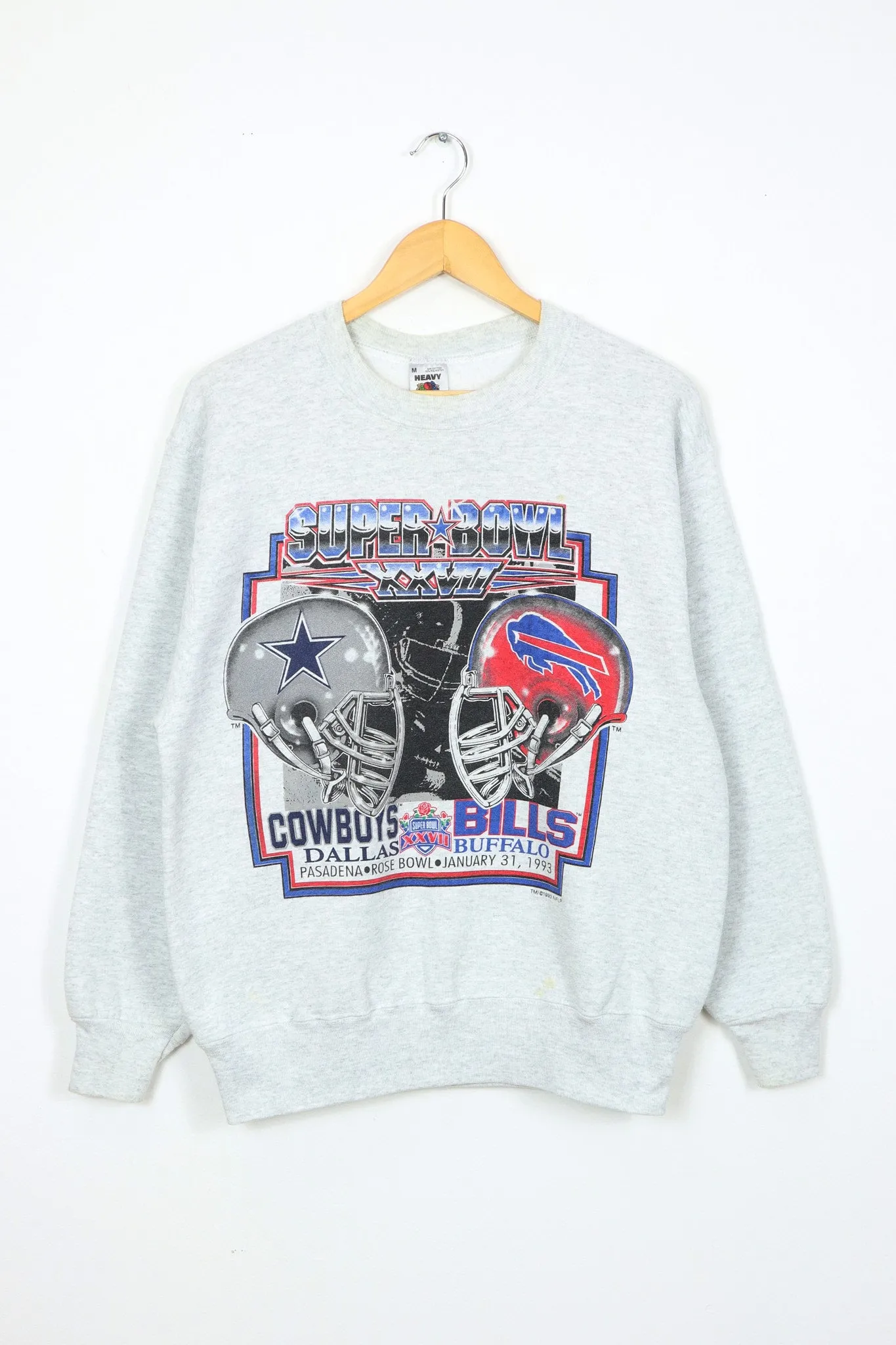 Vintage 1993 Super Bowl XXVII Crewneck