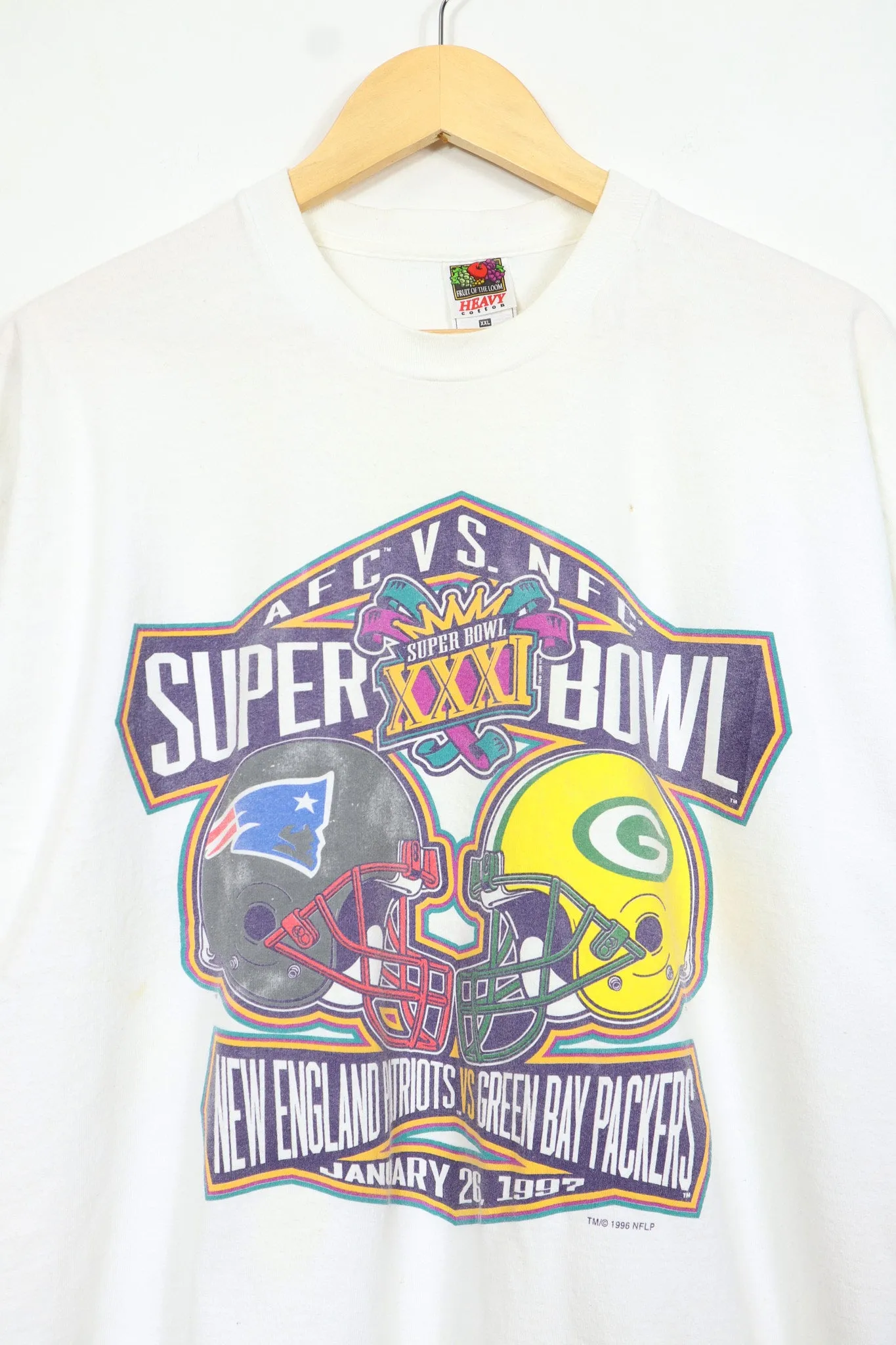 Vintage 1997 Super Bowl XXXI Tee