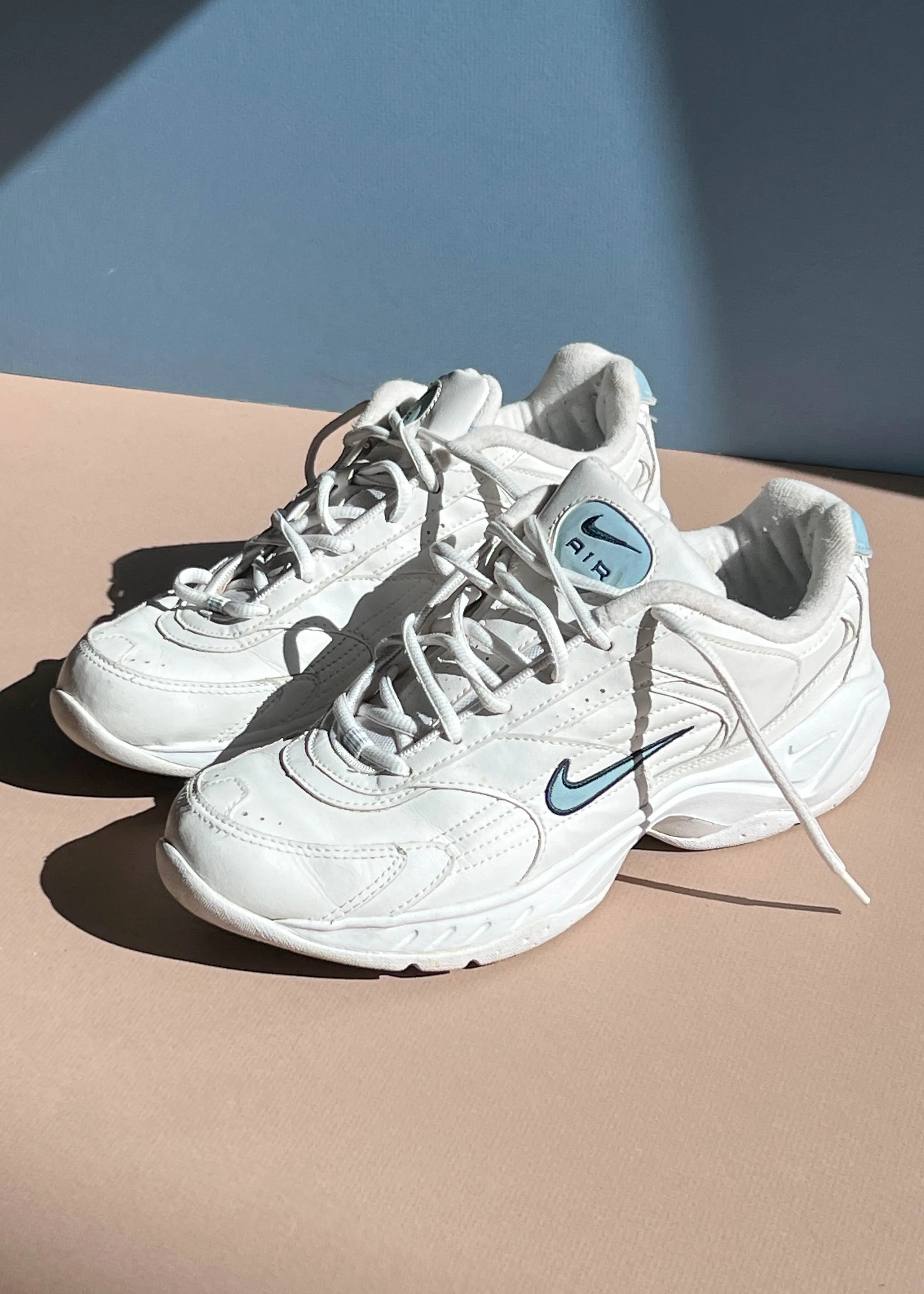 Vintage Blue & White Nike Running Shoes (9)