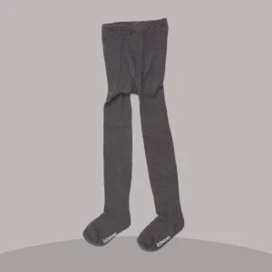 Warm Cotton Tights (Charcoal)