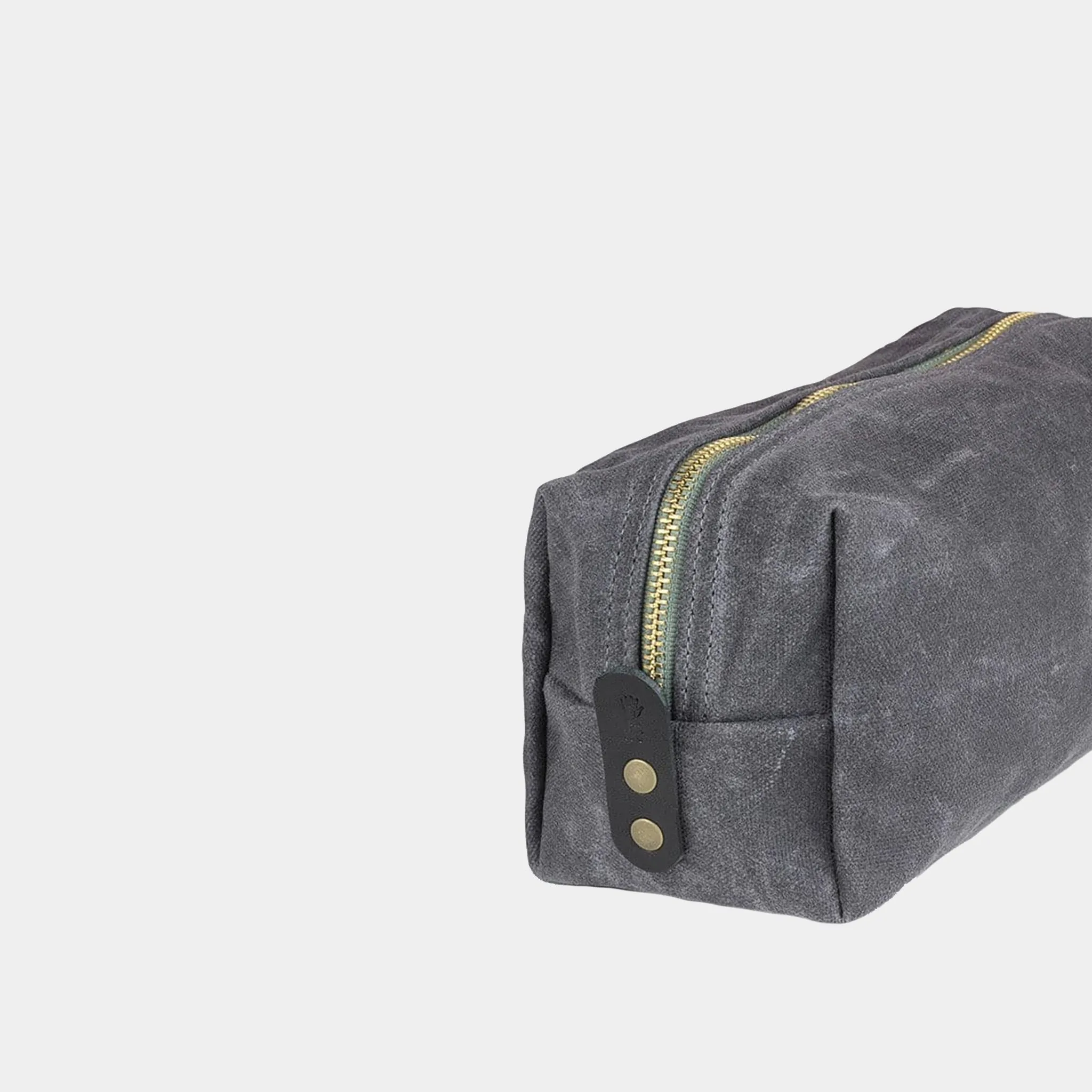 Waxed Canvas Dopp Kit