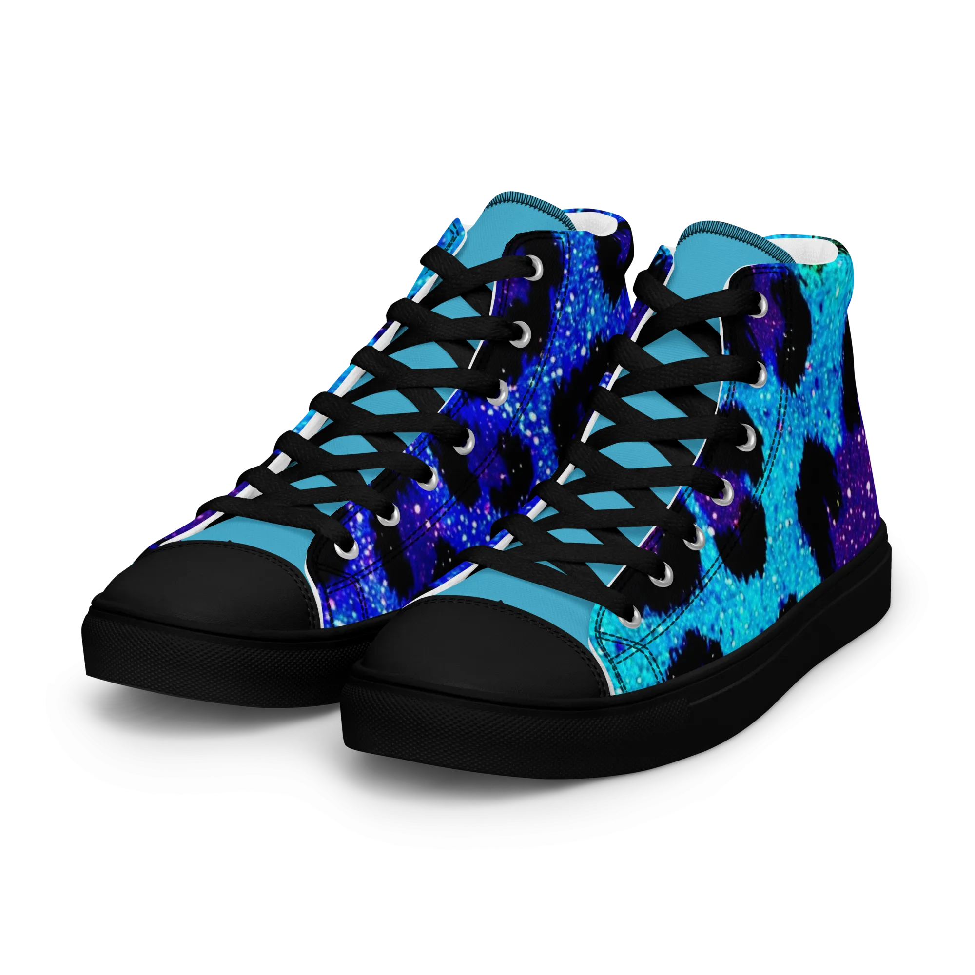 Women’s high top canvas shoes