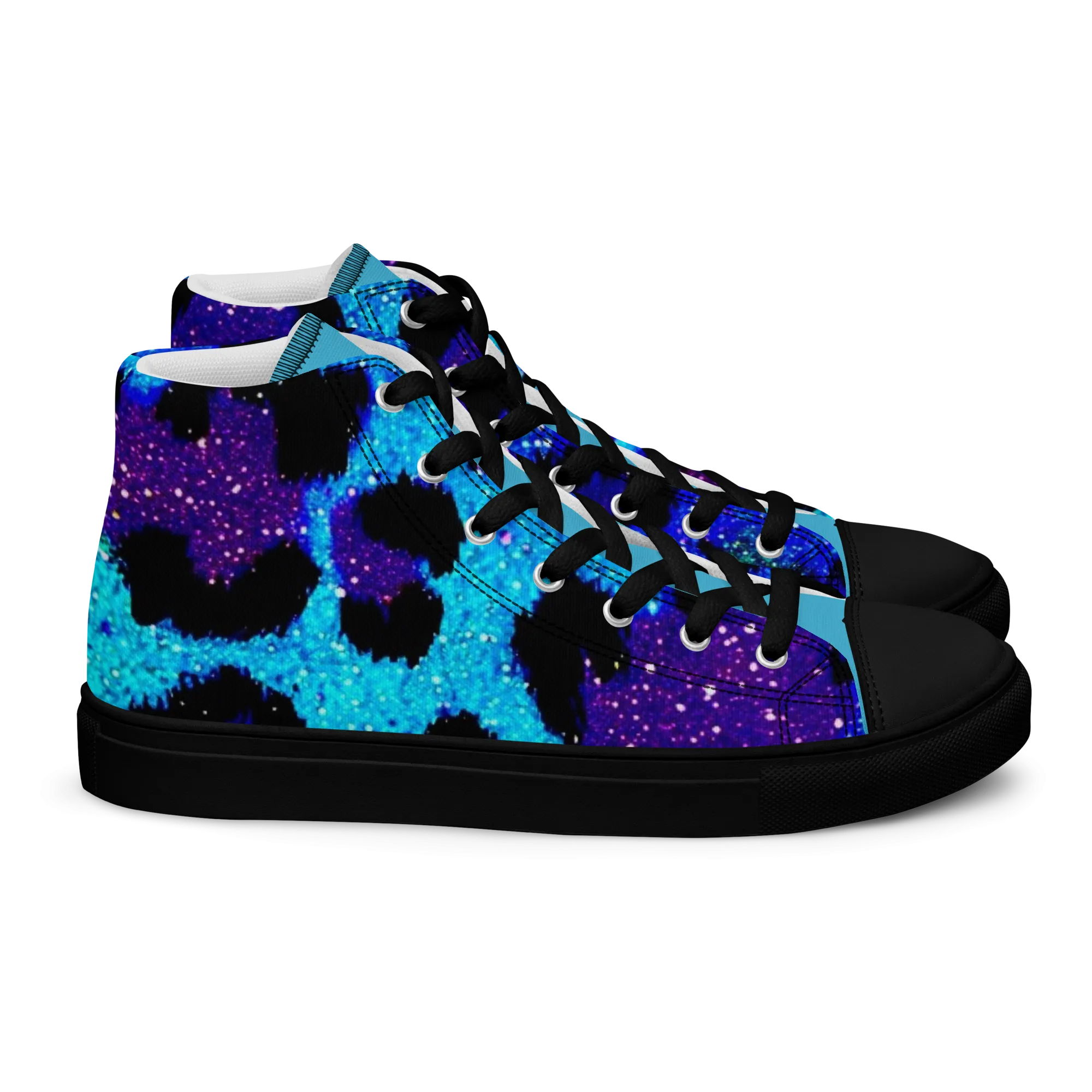 Women’s high top canvas shoes