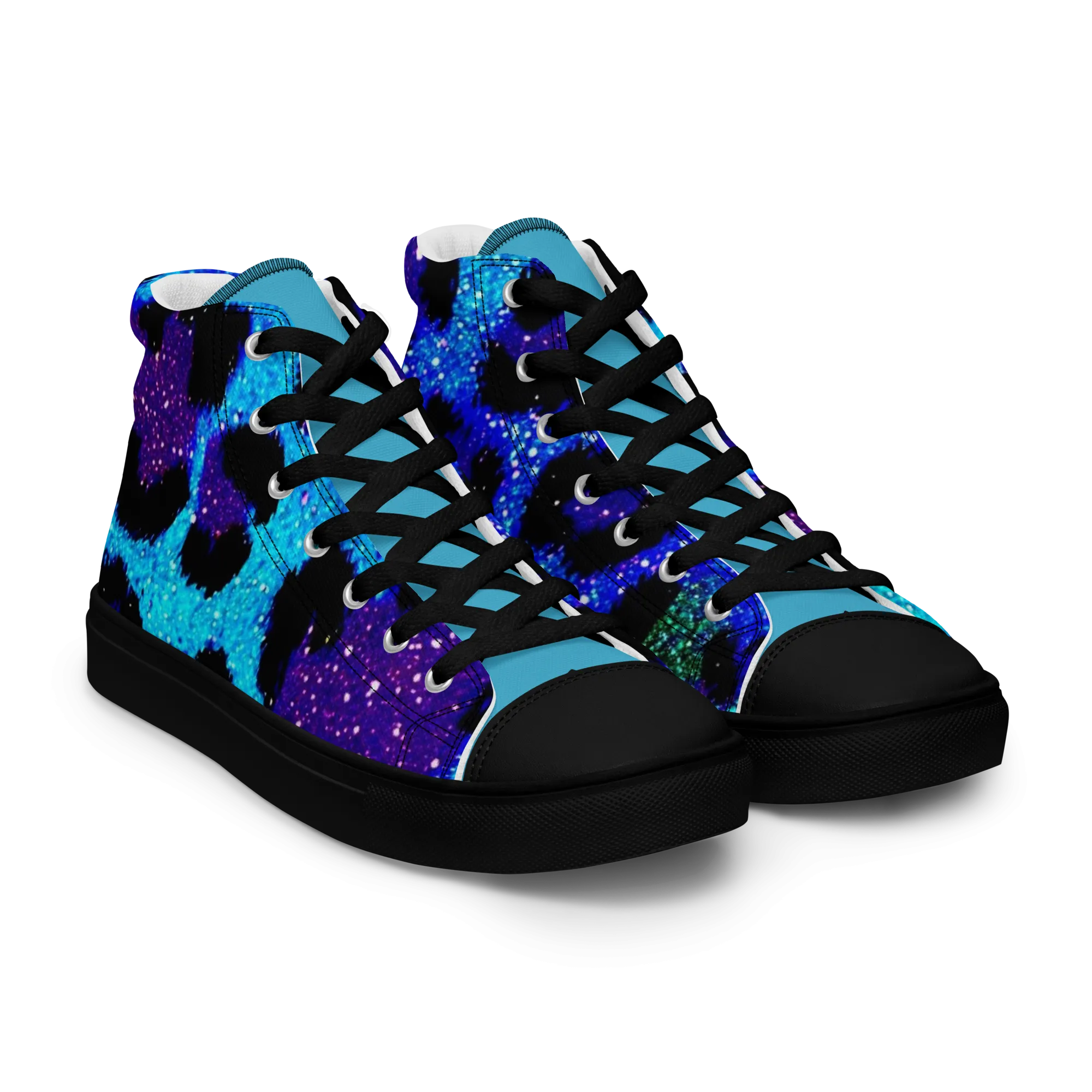 Women’s high top canvas shoes