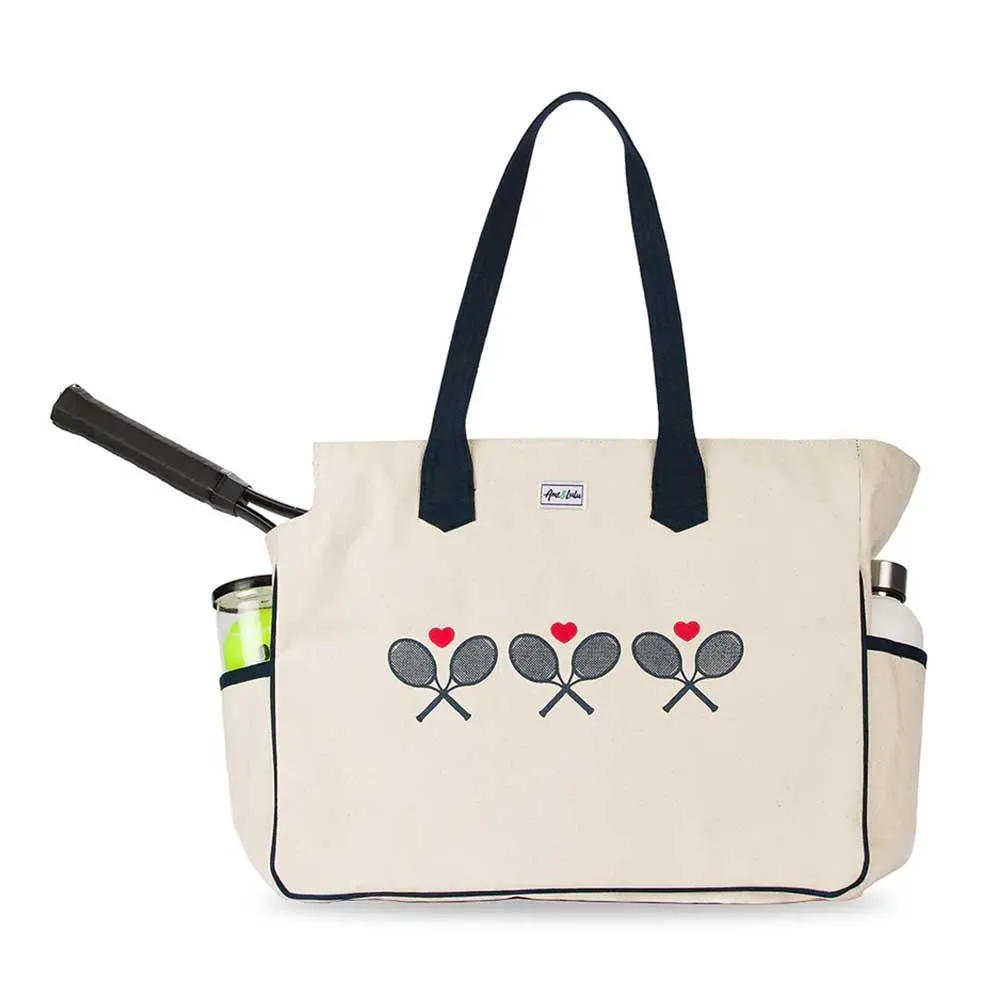 Women`s Love All Court Tennis Bag