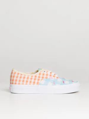 WOMENS VANS AUTHENTIC GINGHAM BLOCK SNEAKER - CLEARANCE