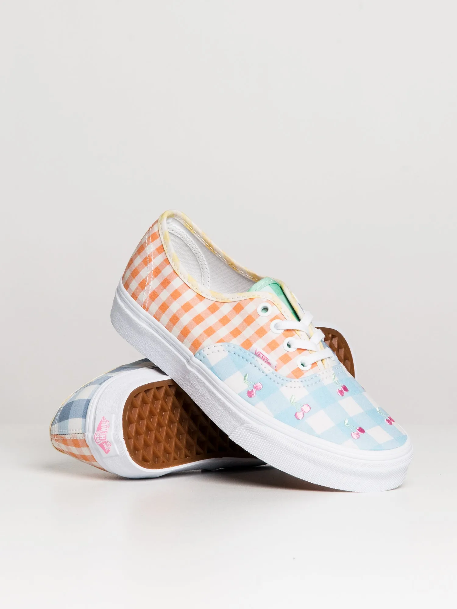 WOMENS VANS AUTHENTIC GINGHAM BLOCK SNEAKER - CLEARANCE